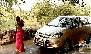 ---indian village bhabhi surfactant car..{uncut ex...