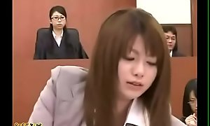 Invisible panhandler in asian courtroom - Title Please