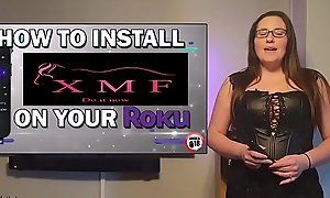 how to install XMF massage factory on Roku