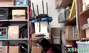 Passionate nymph Monica Sage gets box licked