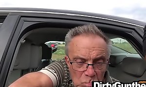 Grandpa hasn't fucked in ages!