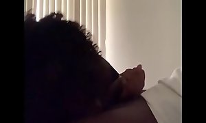 Quick blowjob while mom is on a store run ! Watch her deepthroat !