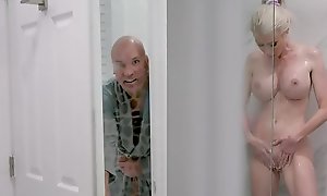 MILF Katie Monroe Catches Big Dick Neighbor Spying On Her