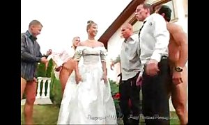 The bride's facual cumshots