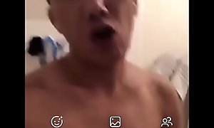 James cum on ig live while jerk off with me
