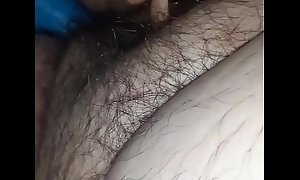 Ugly fat bitch rubbing pussy again for you