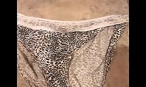 Spying on friends dirty panties from clothes pile and then putting them back