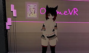 Virtual Masturbation with my favourite Toy [ 3d Hentai vrchat erp ]
