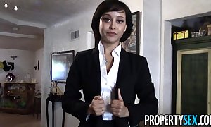 Propertysex - cute rank caste envoy makes deprecatory pov intercourse pic with reference to client